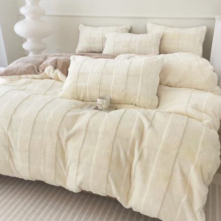 Milk Velvet Bedding Sets Refined Soft