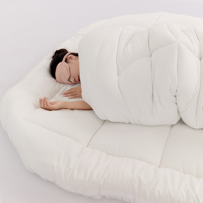 Ang quilt cover ay nagtatakda ng malambot na maginhawang ugnay